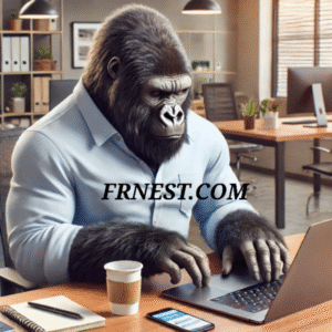 Printable Gorilla wall art decor