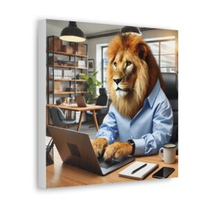 Lion wall art