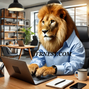 Printable lion wall art decor