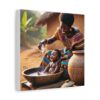 Cultural Celebration Matte Canvas Print