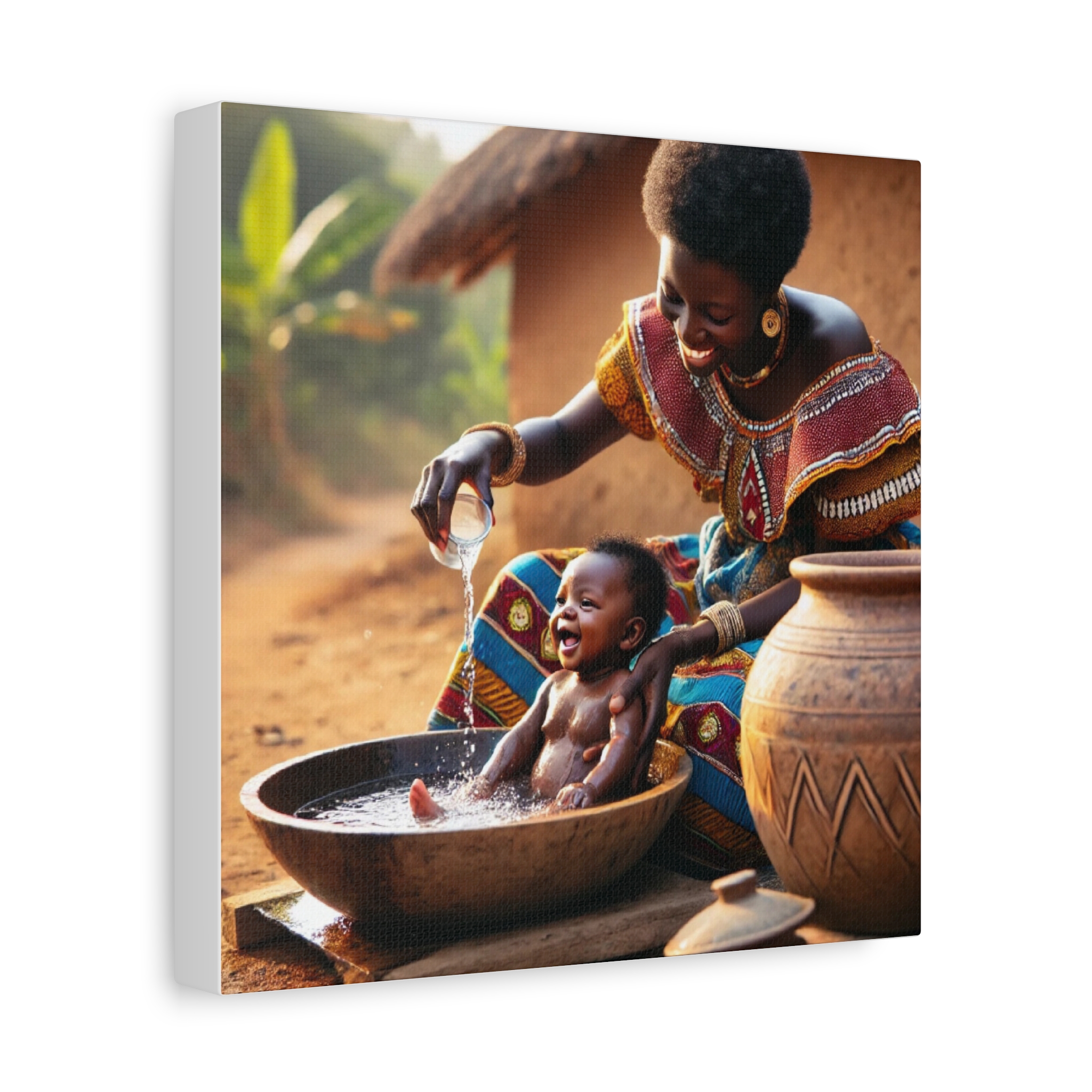 Cultural Celebration Matte Canvas Print