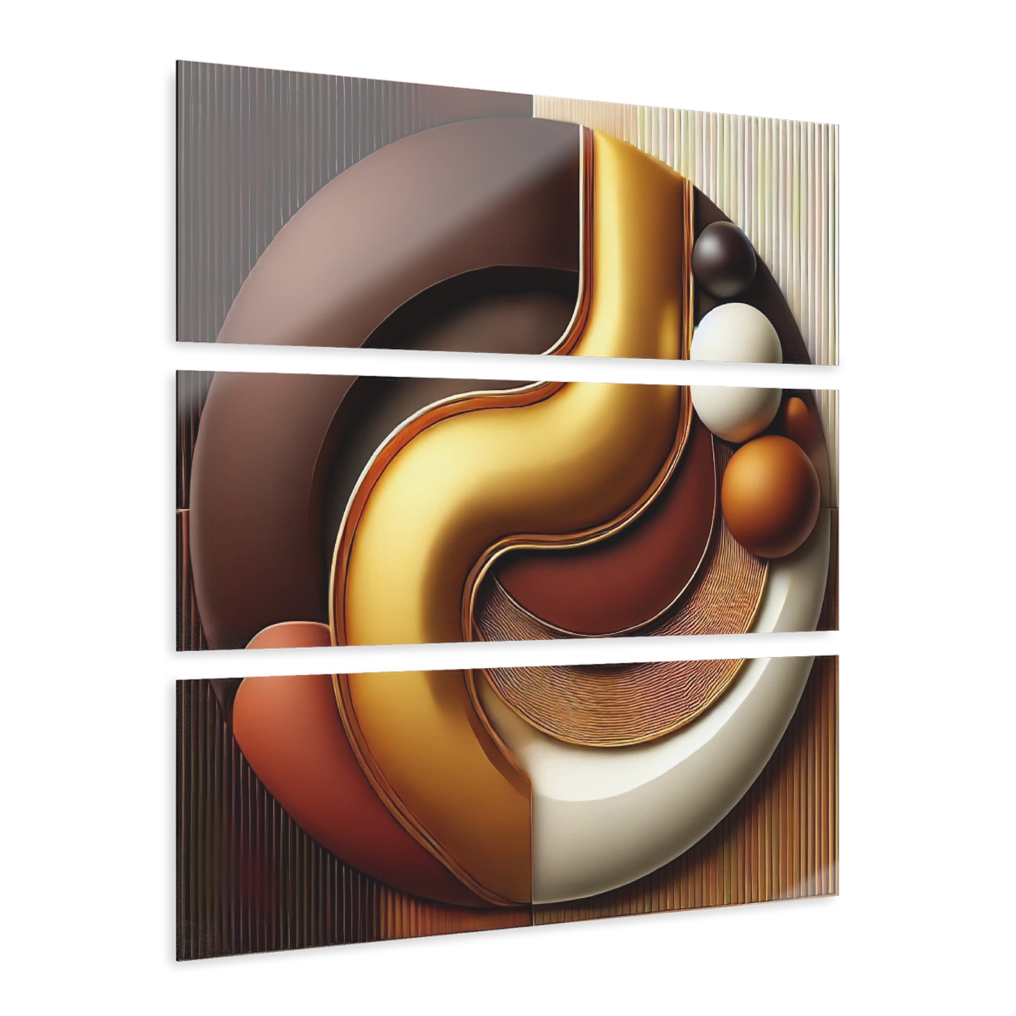 Modern Abstract Acrylic Prints Triptych Wall Art