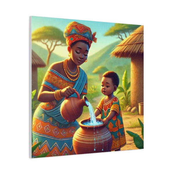 Cultural Heritage Matte Canvas Print