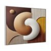 Abstract Geometric Wall Art – Modern Matte Canvas for Home and Office Decor