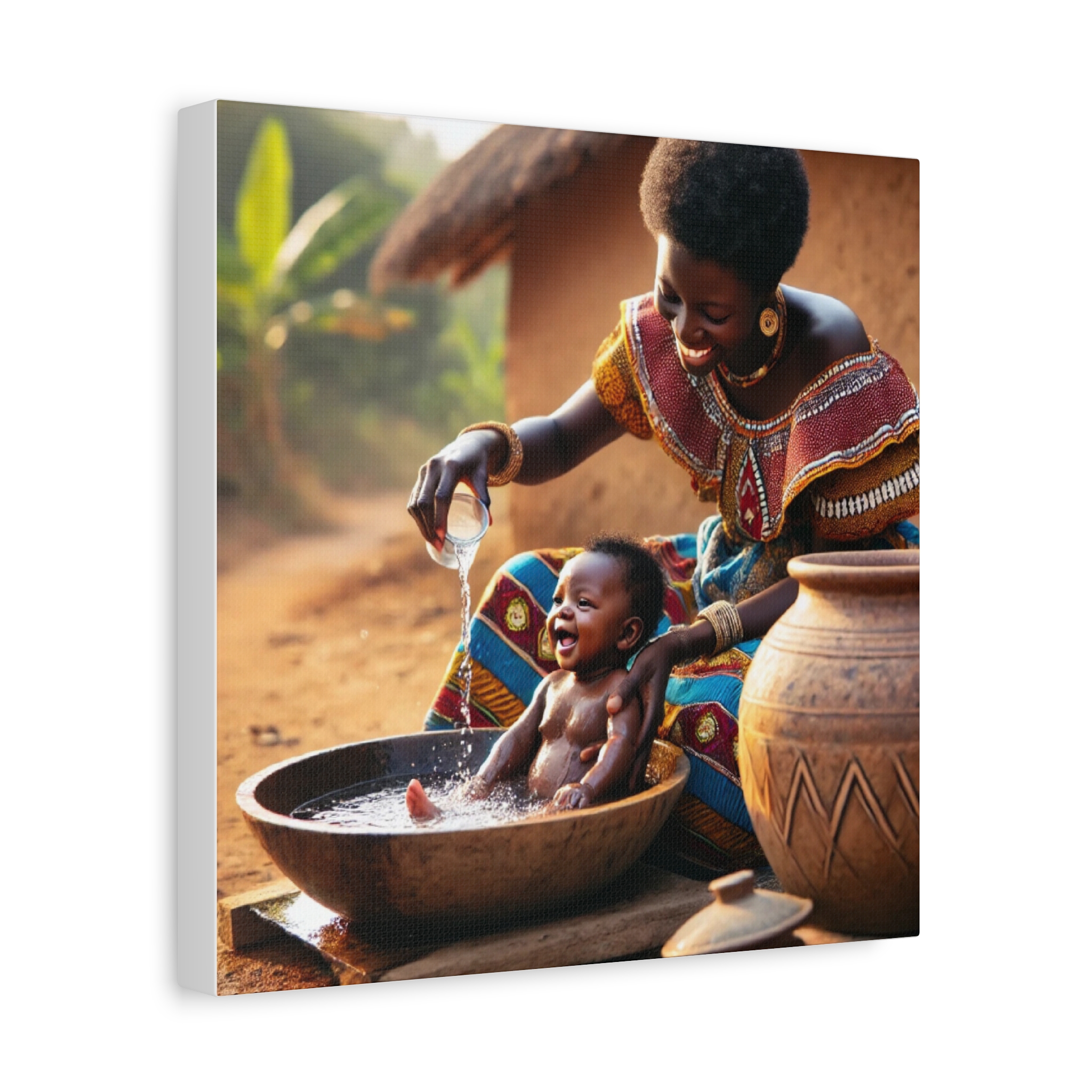 Cultural Celebration Matte Canvas Print