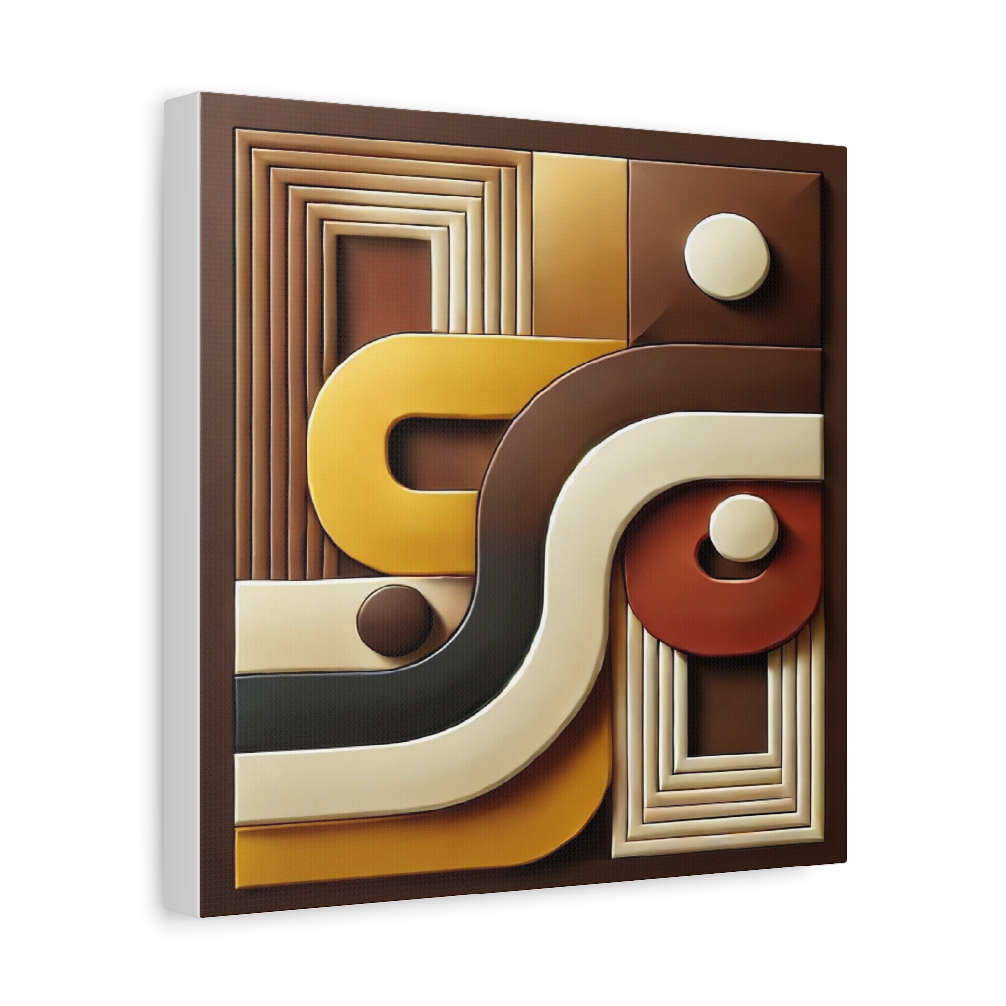 Abstract Geometric Canvas Art – Modern Wall Décor for Home and Office Decoration