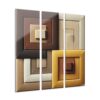 Modern Triptych Acrylic Wall Art Abstract Decor for Living Room & Office