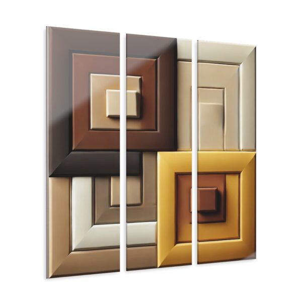 Modern Triptych Acrylic Wall Art Abstract Decor for Living Room & Office