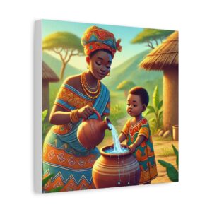 Cultural Heritage Matte Canvas Print