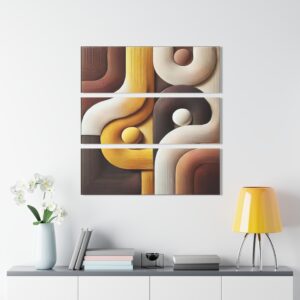 Modern Abstract Acrylic Triptych Prints for Home and Office Decor