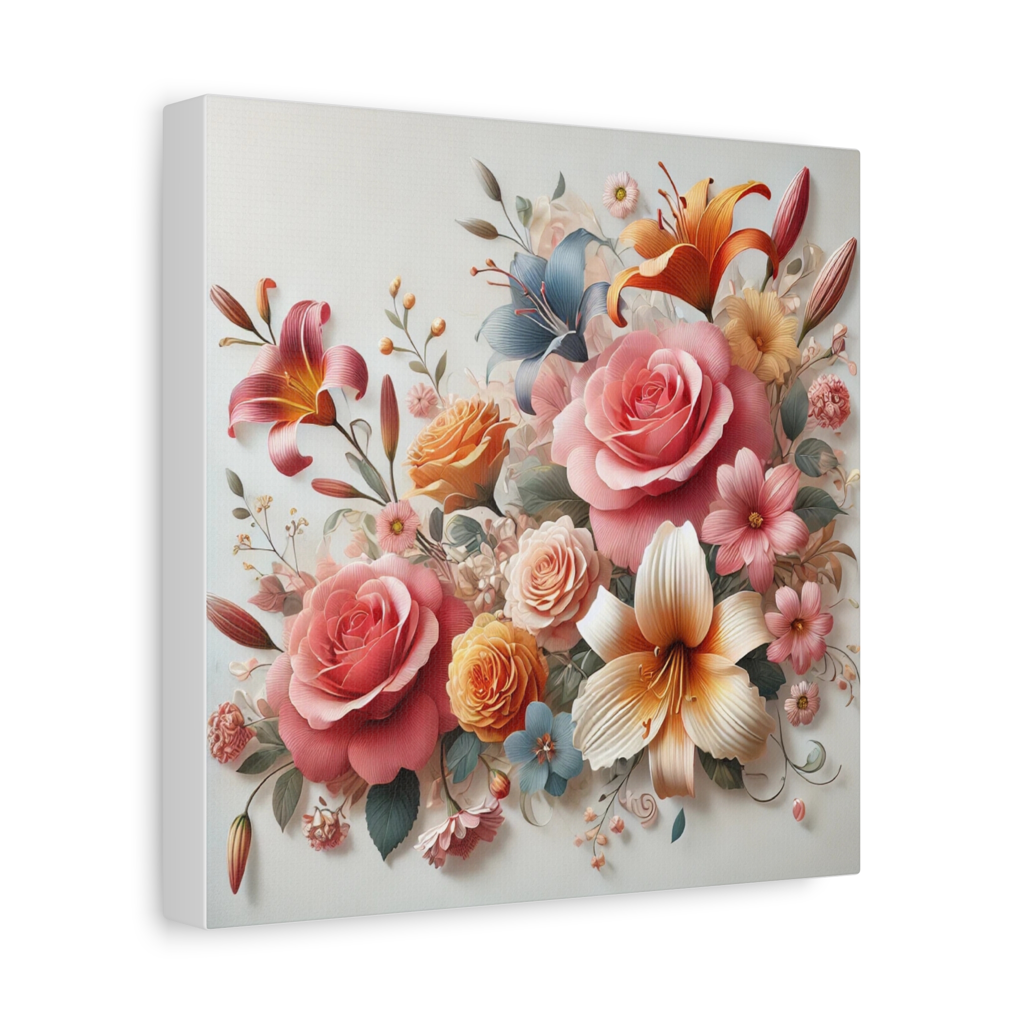 Floral Wall Art Canvas