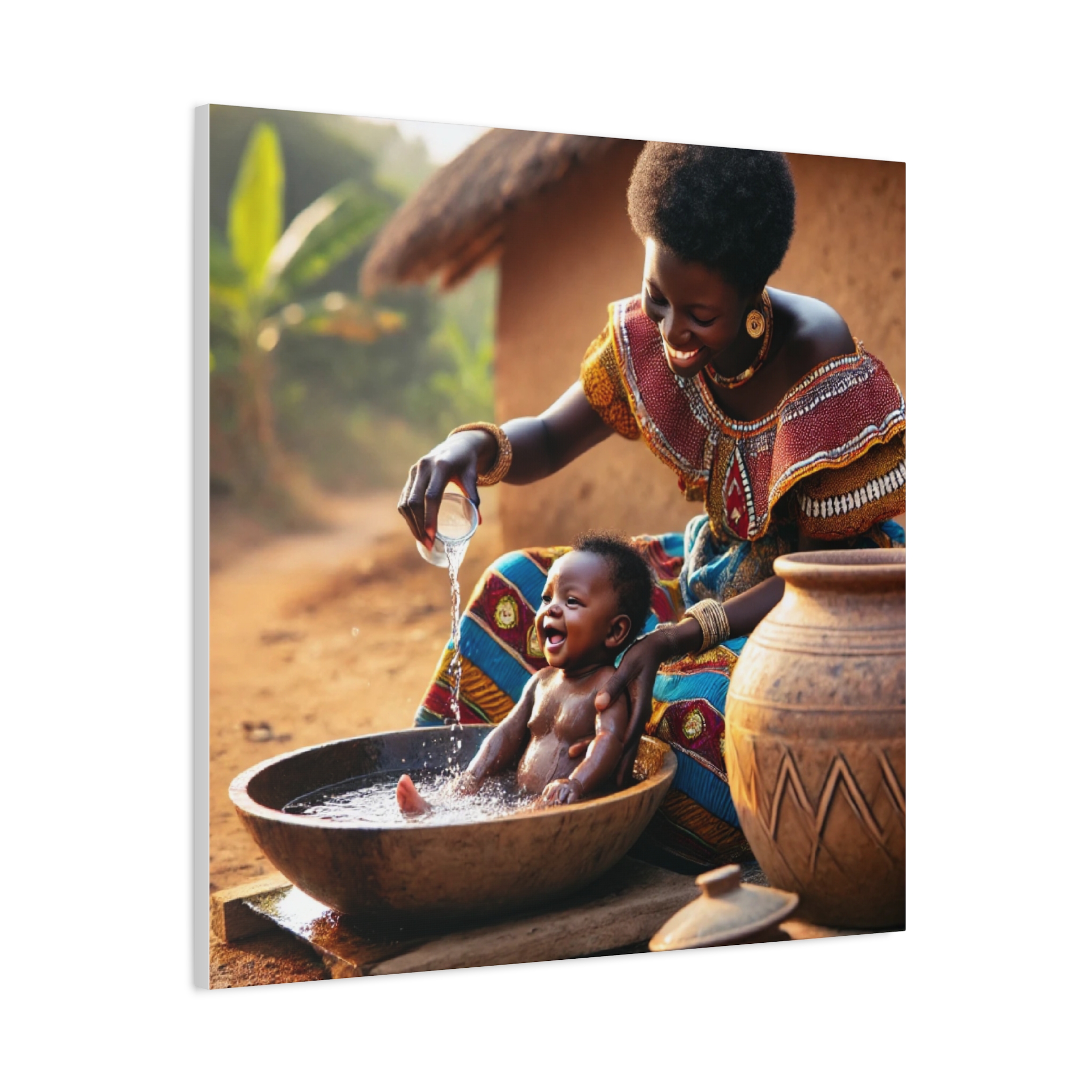 Cultural Celebration Matte Canvas Print