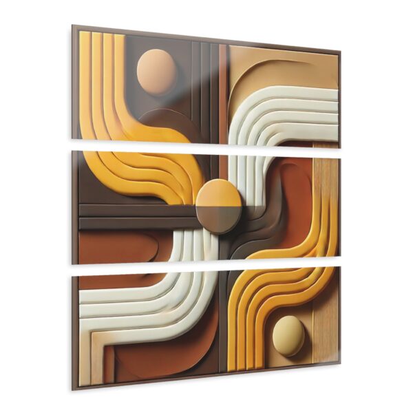 Retro Inspired Triptych Acrylic Prints