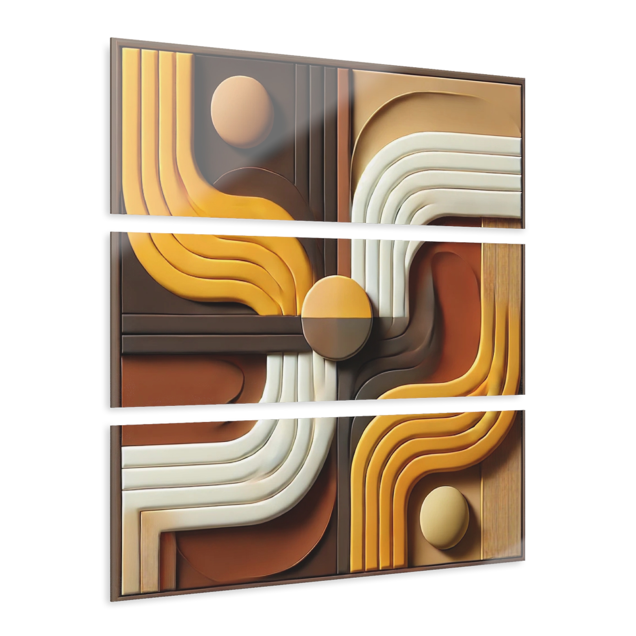 Retro Inspired Triptych Acrylic Prints