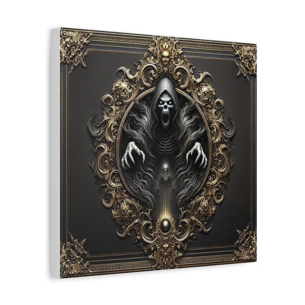 Gothic Wall Art Canvas – Grim Reaper Design