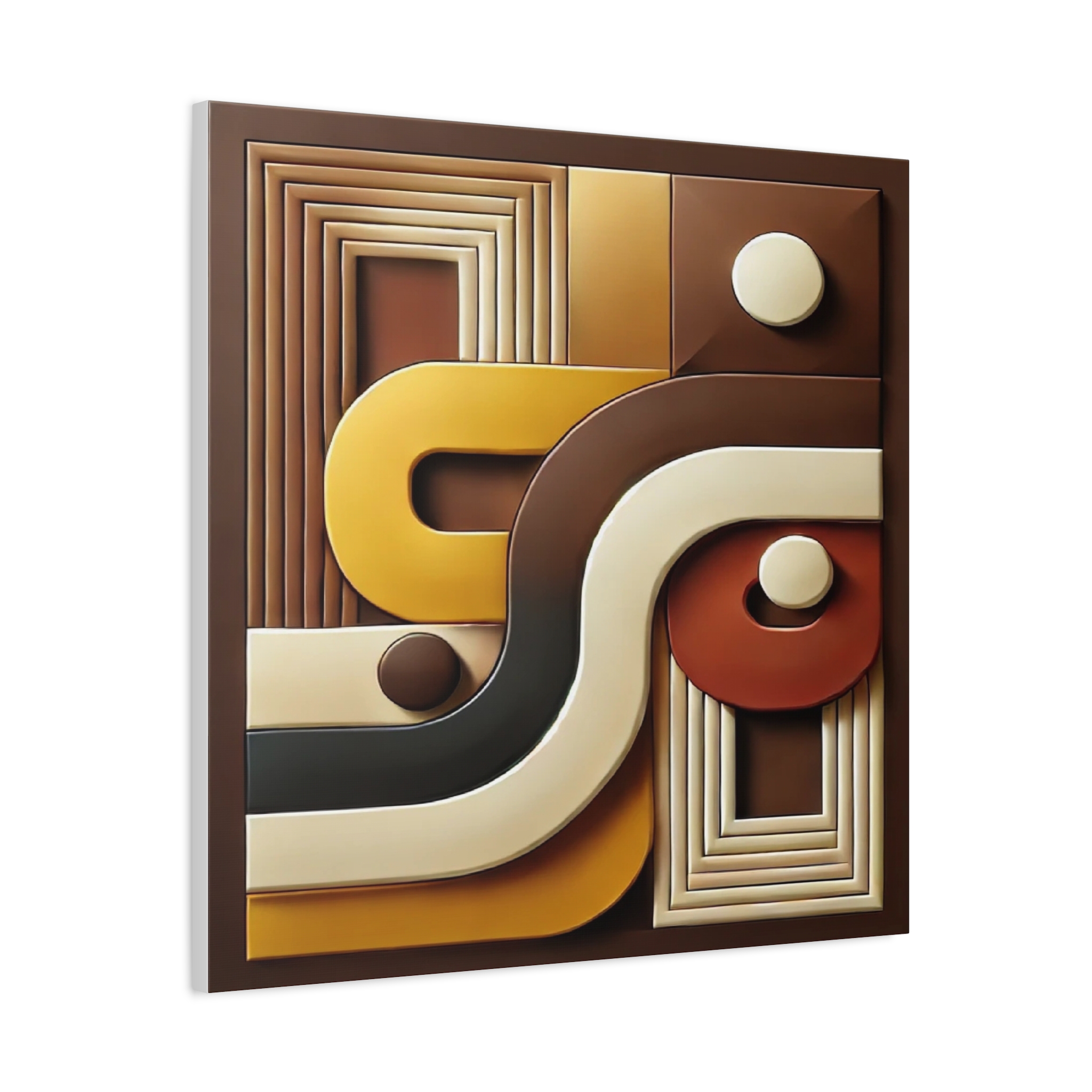 Abstract Geometric Canvas Art – Modern Wall Décor for Home and Office Decoration