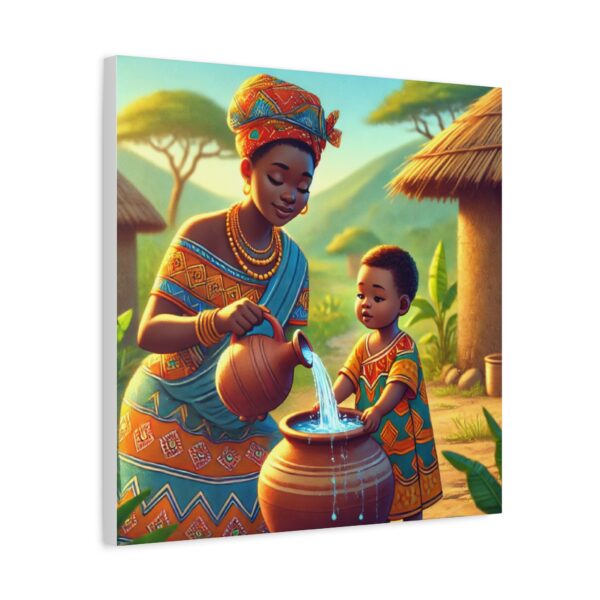 Cultural Heritage Matte Canvas Print