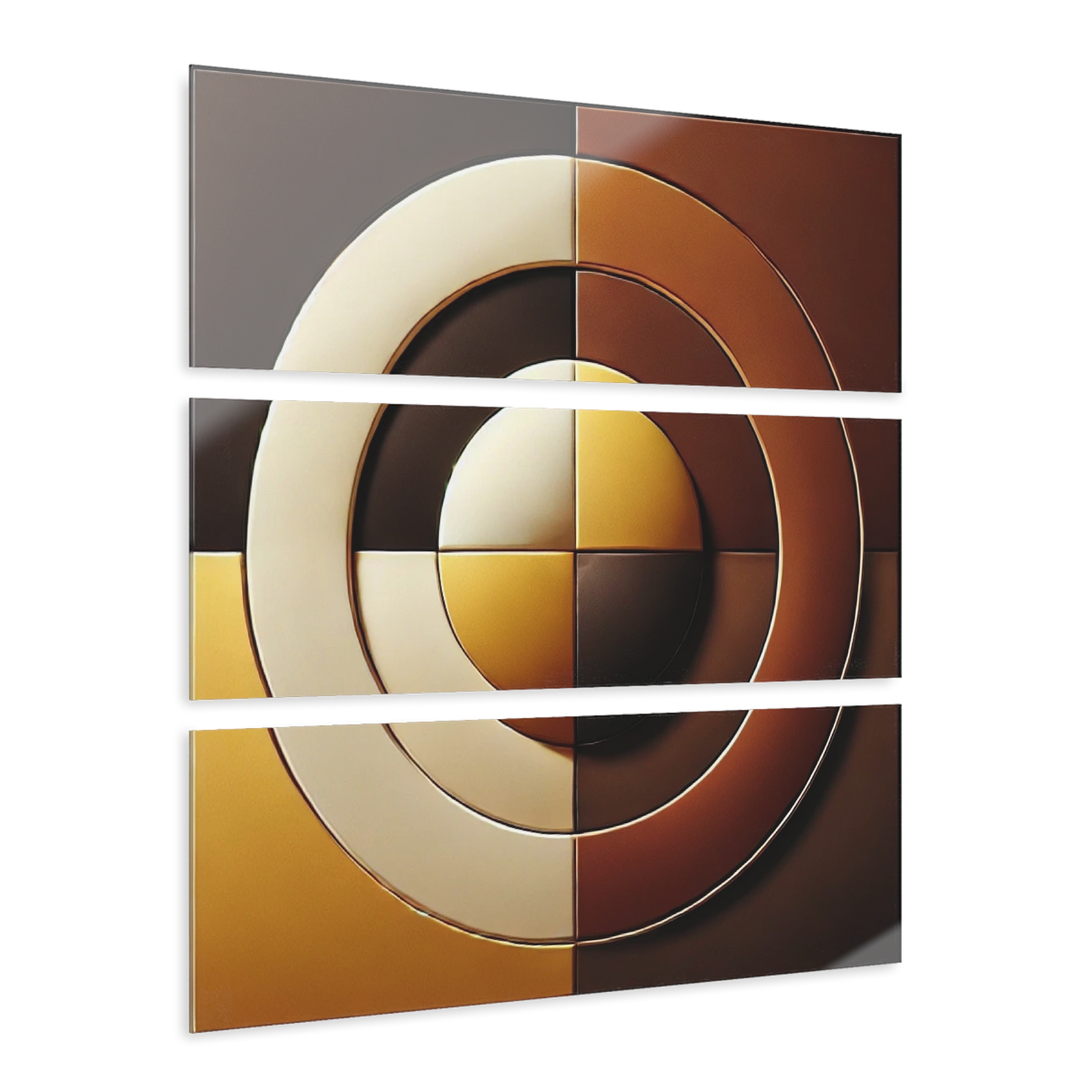 Modern Abstract Acrylic Prints Triptych