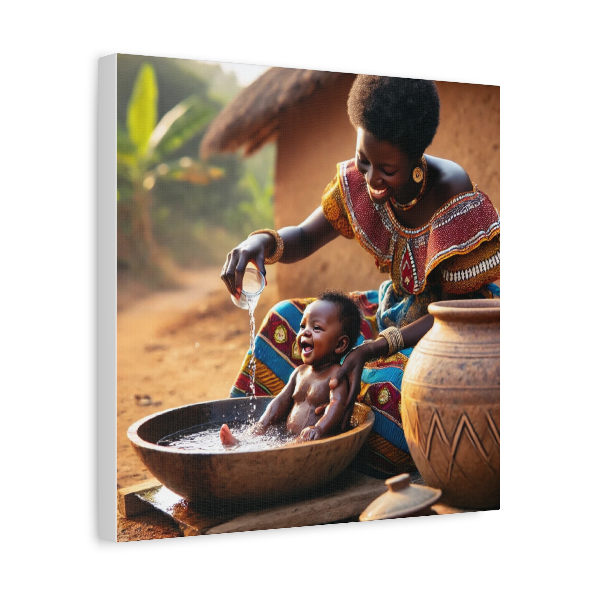 Cultural Celebration Matte Canvas Print