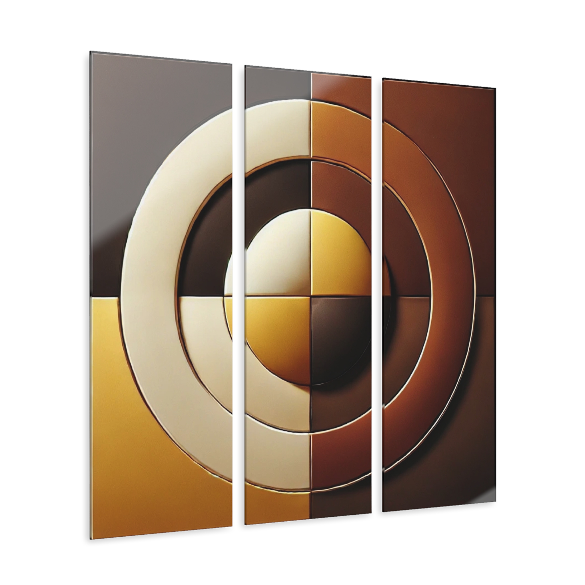 Modern Abstract Acrylic Prints Triptych