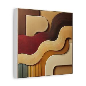 Modern Abstract Wall Art Canvas - Colorful Geometric Design for Home & office Decor
