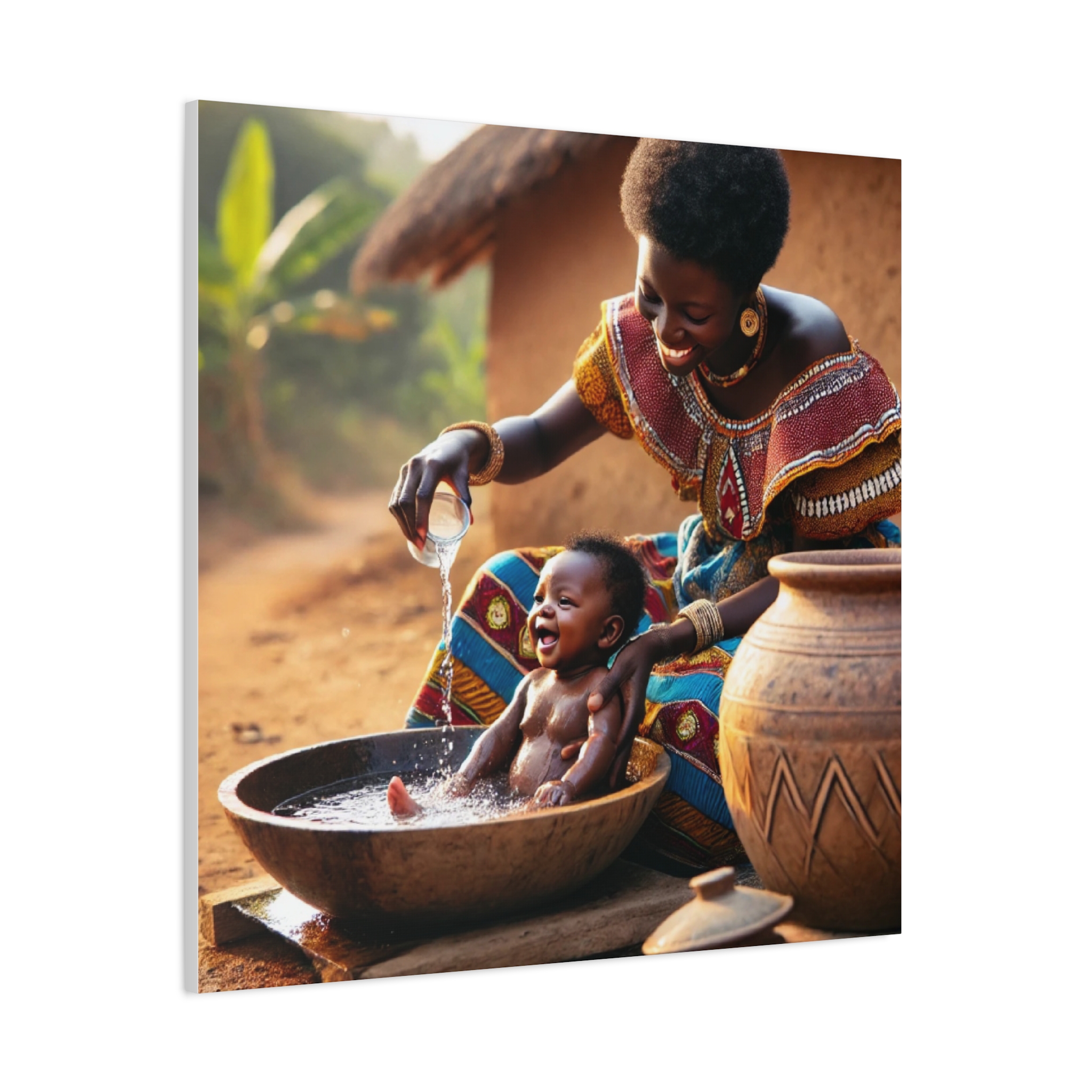 Cultural Celebration Matte Canvas Print