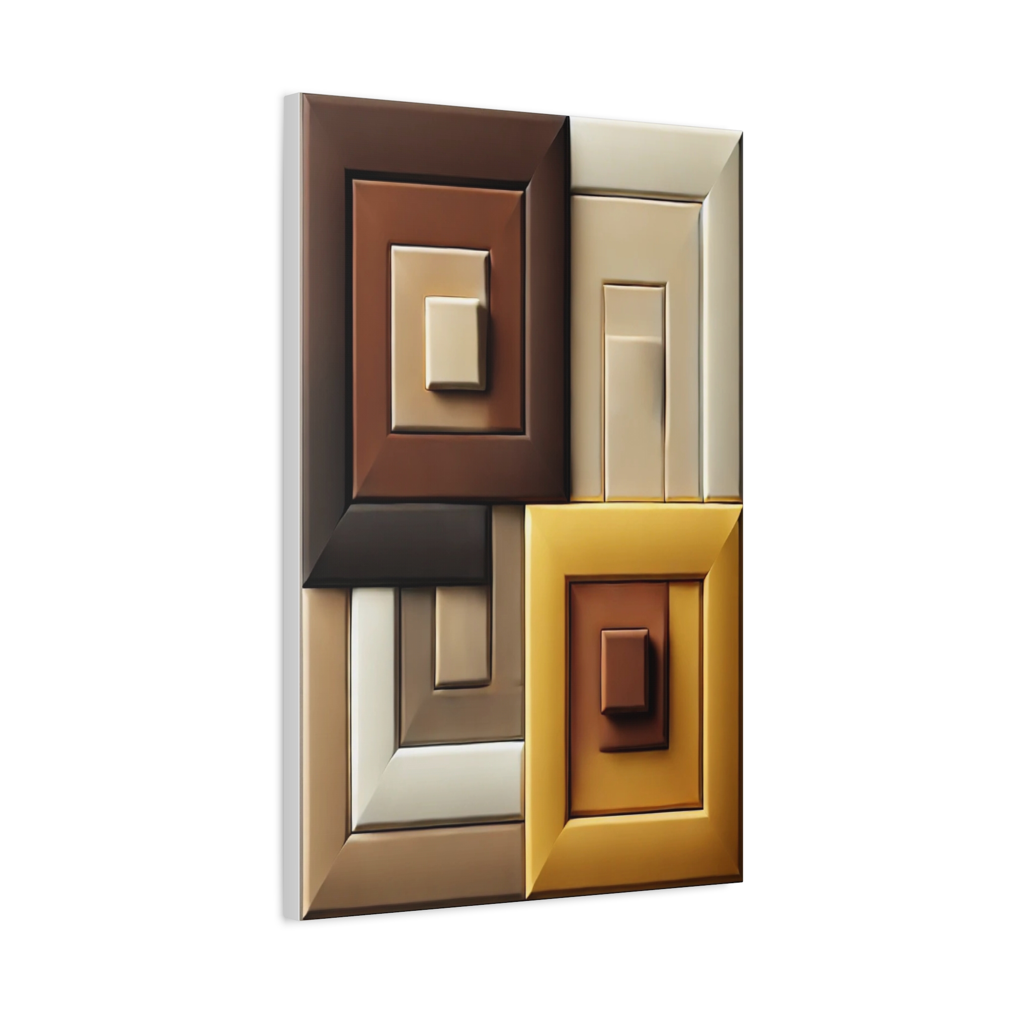 Abstract Geometric Canvas Art – Modern Wall Décor for Home and Office Decoration