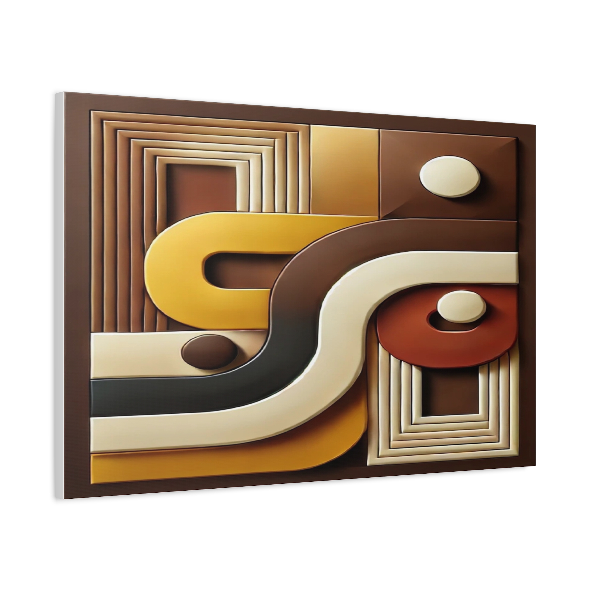 Abstract Geometric Canvas Art – Modern Wall Décor for Home and Office Decoration