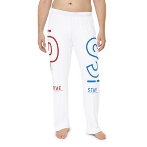 Positive Vibes Men's Pajama Pants - Stay Positive Comfort Wear