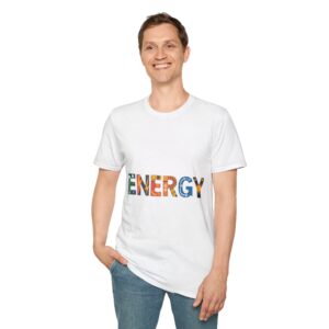 Unisex Softstyle Energy T-Shirt - Vibrant Graphic Tee for Positive Vibes