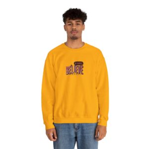 Believe In Yourself Unisex Heavy Blend™ Crewneck Sweatshirt - Inspiring Fashion for All Occasions