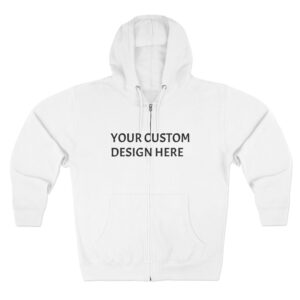 Custom Unisex Zip Hoodie