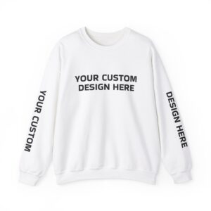 Customizable Unisex Heavy Blend Crewneck Sweatshirt - Personalized Design, Ideal Gift for Any Occasion