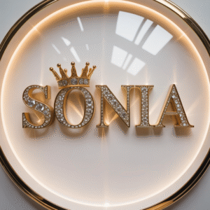 Luxury Crown Name Art – Personalized Digital Design