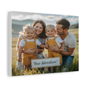 Custom Canvas Print, Personalized Wall Art for Home Decor, Gift for Parents, Friends and Family Wall Decor, Special Memories